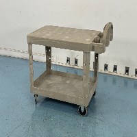 Rubbermaid Plastic Utility Cart image 0